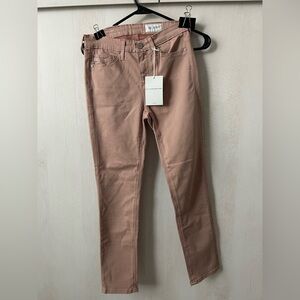AG Prima Crop Blush Pink Jeans
